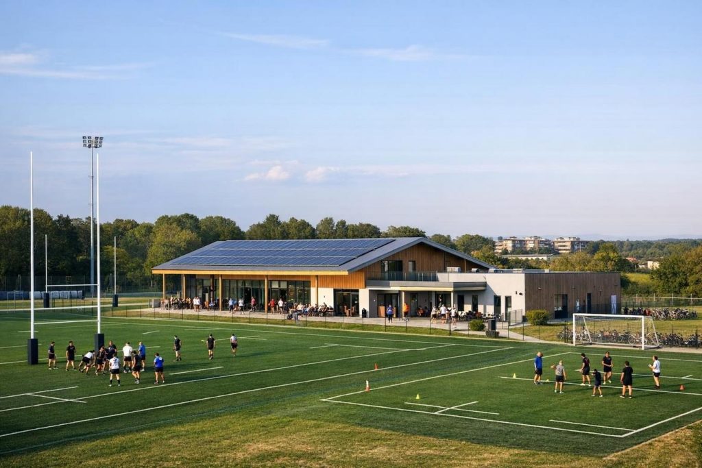 Cernusco sul Naviglio: il nuovo centro rugby punta su sostenibilità e gestione