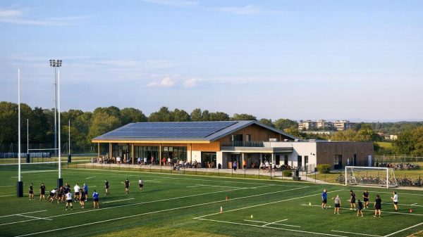 Cernusco sul Naviglio: il nuovo centro rugby punta su sostenibilità e gestione