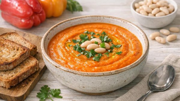 Crema di peperoni e cannellini: una base versatile per tre pasti di settembre