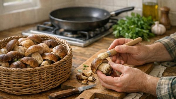 Funghi spontanei a settembre: dal cestino alla padella senza scorciatoie