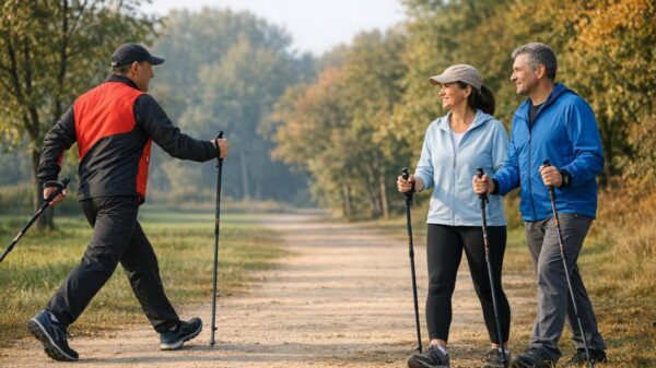 Prima uscita di Nordic walking: tecnica e progressione per iniziare in autunno