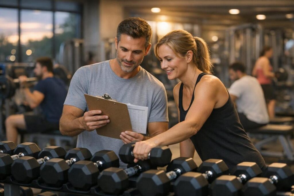 Palestra affollata a settembre: come adattare la scheda senza perdere il filo