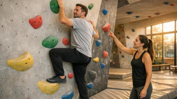 Prima lezione di arrampicata indoor: come iniziare senza esaurire la presa