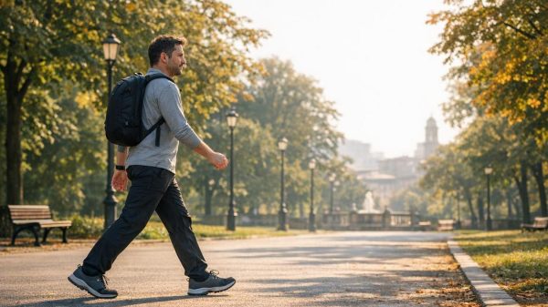 Camminare con uno zaino leggero: guida pratica al rucking urbano