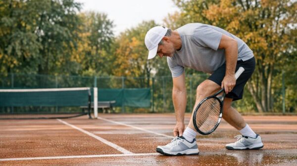 Tennis e padel dopo la pioggia: come valutare campo, scarpe e riscaldamento