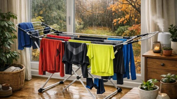 Abbigliamento sportivo umido in autunno: come lavare e asciugare i capi tecnici quando fuori c’è umidità