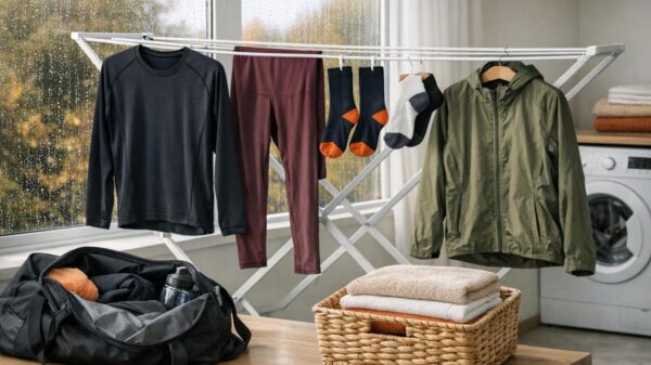 Abbigliamento tecnico d’autunno: lavarlo e asciugarlo senza trattenere odori