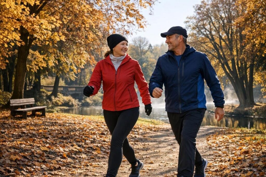 Attività fisica all’aperto in autunno: come sfruttare la luminosità quotidiana per benessere e prevenzione