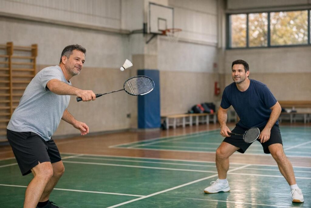 Badminton al coperto in autunno: come organizzare la prima partita tra amici