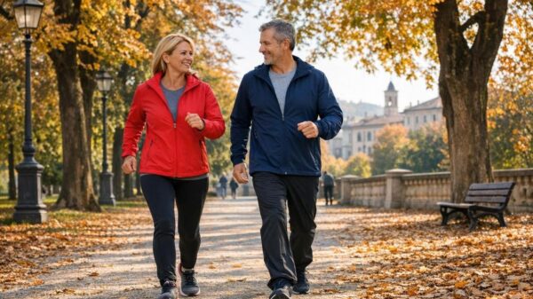 Camminata a passo sostenuto in autunno: perché fa bene e come iniziare senza stress