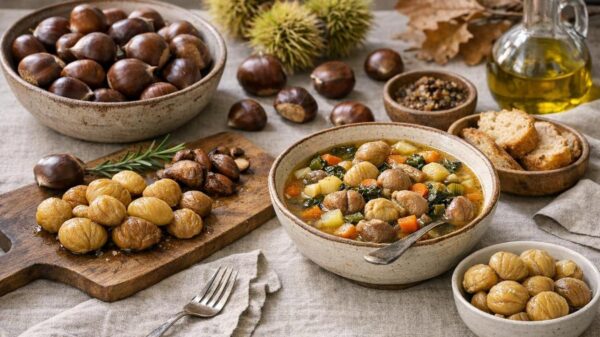 Castagne nei pasti d’ottobre: come usarle senza sommarle a pane e pasta