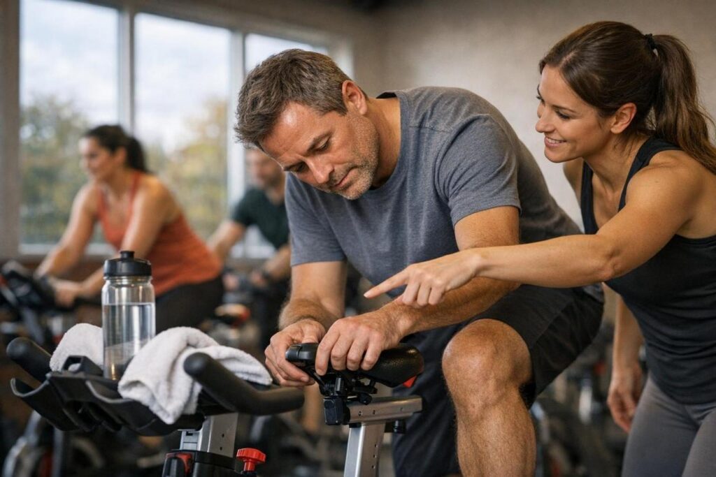 Indoor cycling a ottobre: regolare la bike e dosare le prime tre lezioni