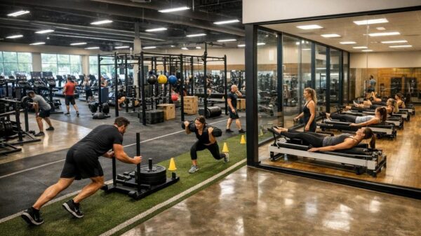 Dal big box al club ibrido: LA Fitness unisce pesi, Reformer Pilates e HYROX