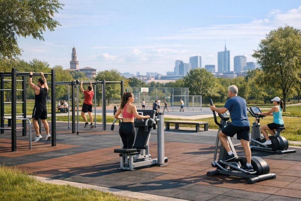 Lombardia: 10 milioni tra contributi e mutui per il fitness outdoor