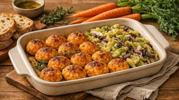 Polpette di carote e ricotta al forno: una cena morbida per le sere d’ottobre