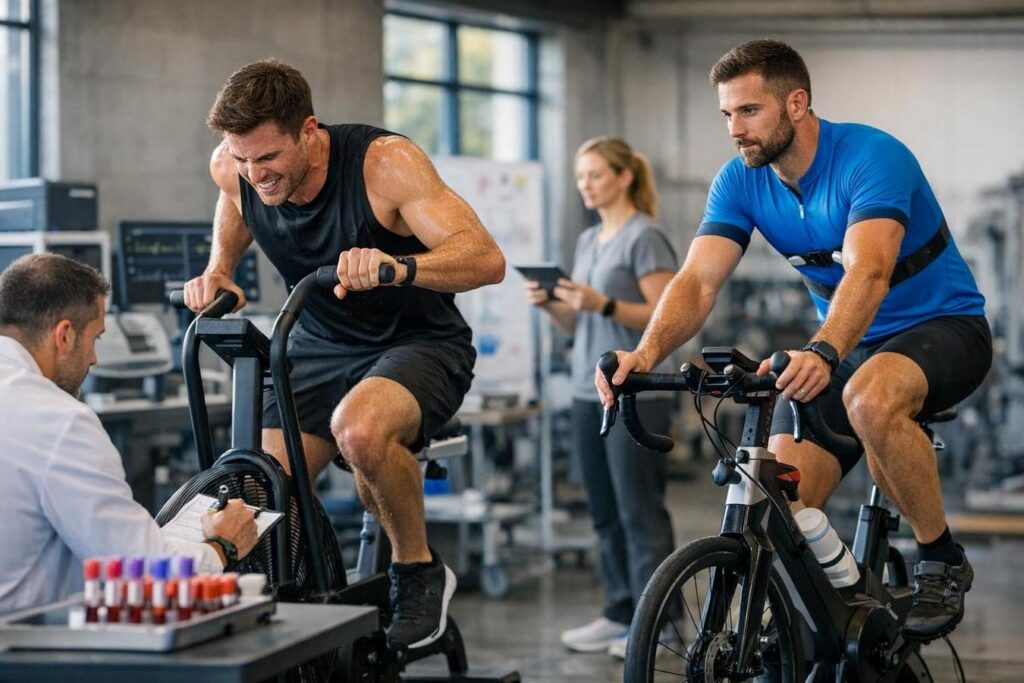 Sprint e lavoro moderato: lo studio sui diversi segnali metabolici