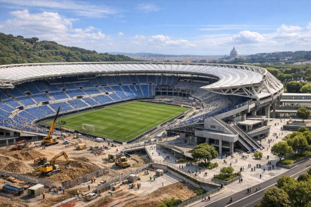 Stadio Olimpico da 150 milioni: il modello 365 giorni alla prova della gestione