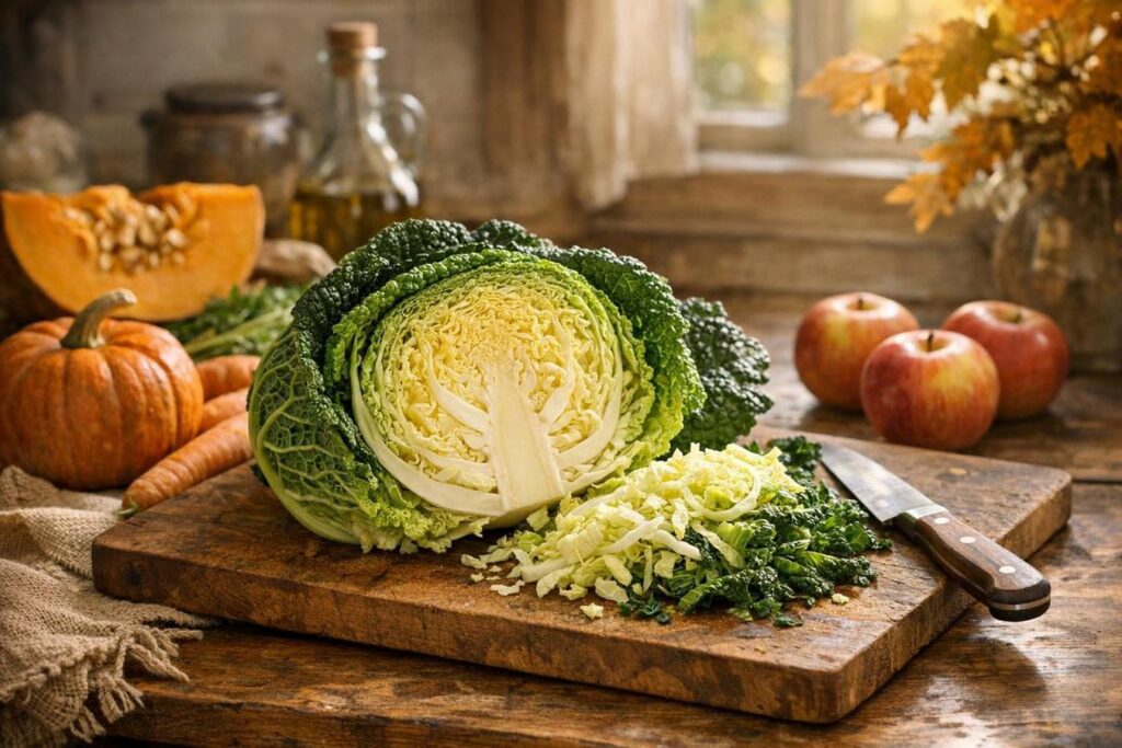 Verza autunnale: come sceglierla, cucinarla e conservarla in modo pratico